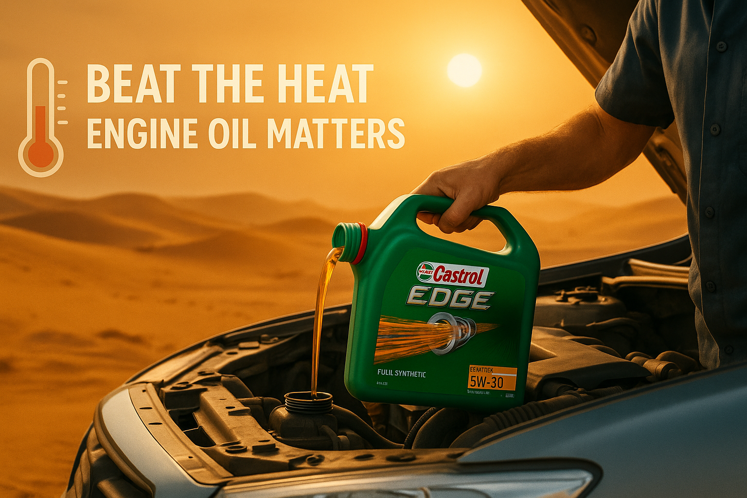 Beat the Heat: When to Change Your Engine Oil in the UAE